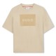 тениска,мъжки,тениски,дамски,тениски,hugo,g00440,short,sleeve,t,shirt,beige,(stone)
