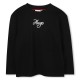 тениска,мъжки,тениски,дамски,тениски,hugo,g00492,long,sleeve,t,shirt,black,(black)