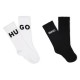 чорапи,детски,чорапи,hugo,g00562,socks,2,pairs,white,black,(black)