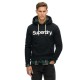 суичър,мъжки,пуловери,superdry,core,logo,hoodie,black,(black)