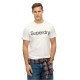 тениска,мъжки,тениски,superdry,core,logo,short,sleeve,t,shirt,white,(optic)