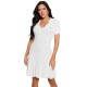 рокля,дамски,поли,и,рокли,guess,w5rk18z2u00,short,sleeve,short,dress,cream,white,(white)