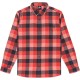 риза,с,дълъг,ръкав,мъжки,ризи,quiksilver,motherfly,plaid,long,sleeve,shirt,mineral,red,(red)