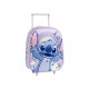 раница,раници,stitch,stitch,3d,25x31x10,cm,8l,wheeled,backpack,purple,(multicolor)