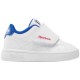 маратонки,детски,маратонки,reebok,classics,court,clean,hook,&,loop,trainers,white,vector,red,vector,blue