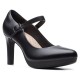 обувки,дамски,обувки,clarks,shoes,ambyr,shine,heel,shoes,black