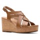 сандали,дамски,сандали,и,чехли,clarks,shoes,sabina,sling,platform,sandals,tan,leather,(brown)