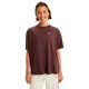 тениска,дамски,тениски,roxy,essential,energy,timeless,short,sleeve,t,shirt,huckleberry,(brown)