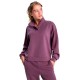 блуза,дамски,блузи,roxy,rise,&,vibe,sweet,full,zip,sweatshirt,huckleberry,(purple)