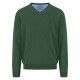 блуза,мъжки,пуловери,fynch,hatton,1514211,v,neck,sweater,dark,leaf,(green)