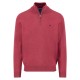 блуза,мъжки,пуловери,fynch,hatton,1514215,half,zip,sweater,berry,(red)