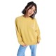 блуза,дамски,блузи,roxy,lineup,sweatshirt,yellow,(ochre)
