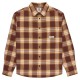 риза,с,дълъг,ръкав,мъжки,ризи,element,all,season,1pkt,lightweight,long,sleeve,shirt,java,cornsilk,plaid,(brown)