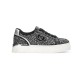 маратонки,дамски,маратонки,liu·jo,pretty,06,trainers,cow,suede,metallic,black,silver,(black)