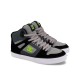високи,кецове,мъжки,маратонки,dc,shoes,pure,high,top,wc,trainers,black,lime