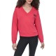 блуза,дамски,блузи,dkny,dw5800018,sweatshirt,azalea,black,pink,(pink)