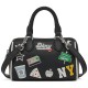 чанта,всички,чанти,dkny,nell,sm,satchel,bag,marshmallow,black,blk