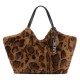 чанта,всички,чанти,dkny,paula,md,tote,bag,leopard,yellow
