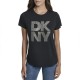тениска,дамски,тениски,dkny,stacked,metal,r,t,shirt,black,(bk,smoke,silver,black)