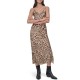 рокля,дамски,поли,и,рокли,dkny,washer,satin,bias,dress,lprd,whsky,brown