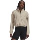 блуза,дамски,блузи,under,armour,unstoppable,woven,half,zip,sweatshirt,beige,(brown,black)