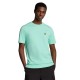 тениска,мъжки,тениски,lyle,&,scott,plain,short,sleeve,t,shirt,aquamarine,(green)