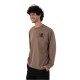 тениска,мъжки,тениски,hurley,bolt,long,sleeve,t,shirt,brown,(woodside)