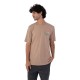 тениска,мъжки,тениски,hurley,harbor,short,sleeve,t,shirt,bristlecone,heather,(brown)