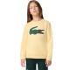 детска,поларена,блуза,детски,блузи,lacoste,kids,pique,applique,fleece,crew,sweatshirt,yellow,(sesame)