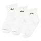 детски,чорапи,мъжки,чорапи,дамски,чорапи,lacoste,kids,ruffle,quarter,socks,3,pairs,white,(white)