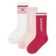 детски,чорапи,мъжки,чорапи,дамски,чорапи,lacoste,kids,stripe,crew,socks,3,pairs,multicolor,(nidus)