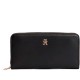 портфейли,и,портмонета,tommy,hilfiger,icon,large,woman,wallet,black,(black)