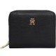 портфейли,и,портмонета,tommy,hilfiger,icon,medium,woman,wallet,black,(black)