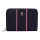 портфейли,и,портмонета,tommy,hilfiger,icon,medium,woman,wallet,blue,(blue,corp)