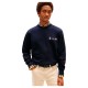 блуза,мъжки,пуловери,tommy,hilfiger,small,crest,outline,sweatshirt,blue,(desert,sky)