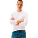 тениска,мъжки,тениски,tommy,hilfiger,stretch,slim,fit,t,shirt,white,(white)