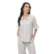 дамски,блузи,дамски,ризи,redgreen,ace,3,4,sleeve,shirt,white,(black,stripe)