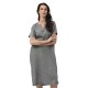 рокля,дамски,поли,и,рокли,redgreen,dahlia,short,sleeve,dress,grey,(black,melange)