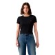 фланелка,с,къс,ръкав,дамски,топове,levi´s,®,essential,sporty,short,sleeve,top,caviar,(black)