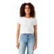 фланелка,с,къс,ръкав,дамски,топове,levi´s,®,essential,sporty,short,sleeve,top,white