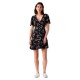 сако,дамски,поли,и,рокли,levi´s,®,gianni,short,sleeve,short,dress,emmeline,floral,navy,blazer,crepe,(blue)