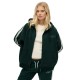 блуза,дамски,блузи,superdry,athletic,essentials,relaxed,fit,full,zip,sweatshirt,green,(enamel,green)
