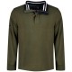 блуза,мъжки,пуловери,superdry,classics,henley,half,zip,sweatshirt,army,khaki,green,(green)