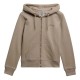 блуза,дамски,блузи,superdry,essential,logo,full,zip,sweatshirt,cobblestone,grey,(beige)