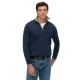 блуза,мъжки,пуловери,superdry,essentials,half,zip,sweater,blue,(denim,navy,marl)