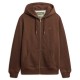 блуза,мъжки,пуловери,superdry,essentials,logo,full,zip,sweatshirt,nutmeg,brown,marl,(brown)