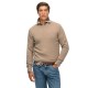 блуза,мъжки,пуловери,superdry,essentials,sweater,beige,(taupe,marl)
