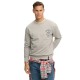 блуза,мъжки,пуловери,superdry,merchant,graphic,sweatshirt,grey,(vintage,sweat,light,grey,marl)