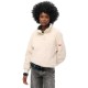блуза,дамски,блузи,superdry,super,soft,henley,sweatshirt,rice,white,(beige)