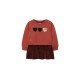 рокля,детски,поли,и,рокли,boboli,fleece,combined,dress,red,(boiler)